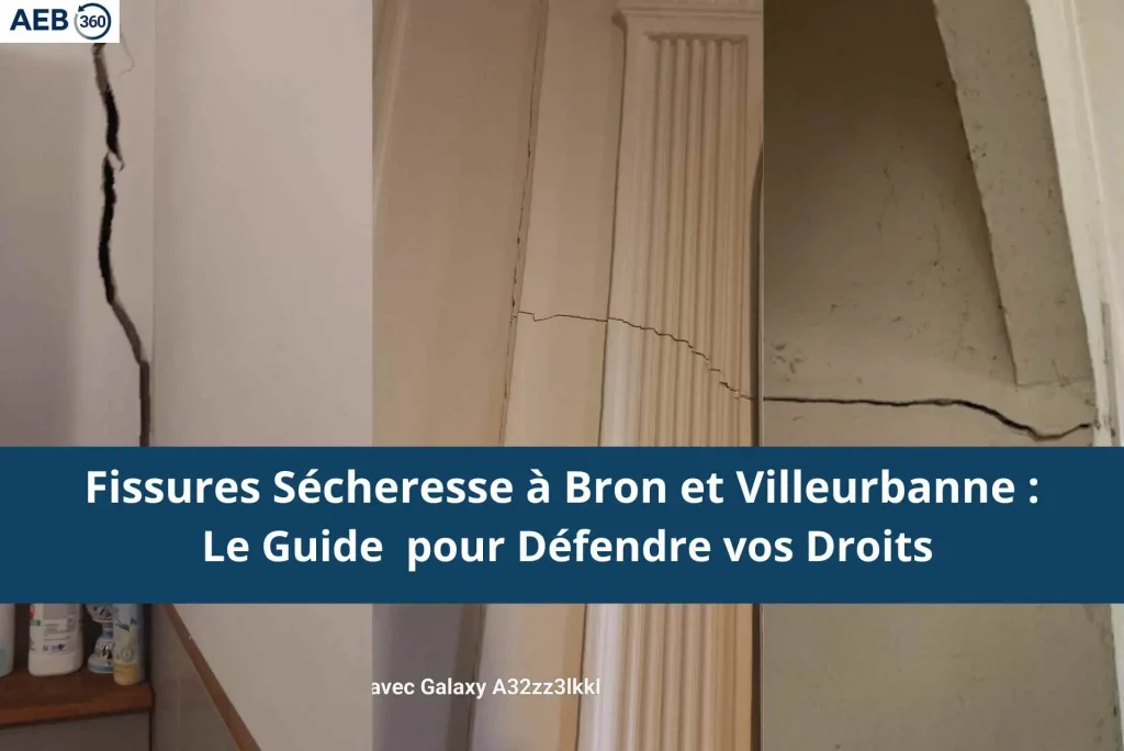 Guide ultime de la contre -expertise d'assurance pour fissure sécheresse sur Lyon, écrit par le cabinet AEB 360